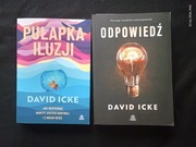 ODPOWIEDŹ PUŁAPKI ILUZJI David Icke, 2 egzemplarze, Iluminatio, stan BDB