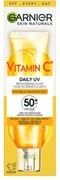 GARNIER VITAMIN C ROZŚWIETLAJĄCY FLUID NA DZIEŃ SPF50 +gratis