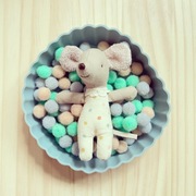 Suchy basenik dla myszki maileg kuleczki zabawka prezent do domku sylvanian