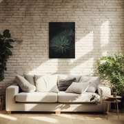 Fotoobraz na płótnie 50x70 – Świerk chłodna zieleń | Natura | Prezent