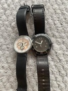 Zegarki męskie zestaw 2 sztuk