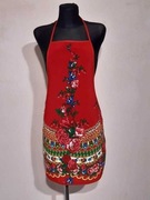 Fartuszek kuchenny zapaska ludowa folk kgw 