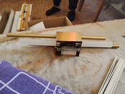 Kinkiet LED stylowy  zloty