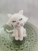 Kotek z masy cukrowej. Figurka.