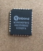 W39V040FBPZ 39V040 PAMIĘĆ FLASH 3,3V 4Mbit PLCC-32 WINBOND SPRAWDZONY
