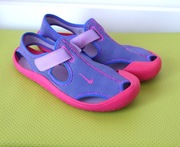 Kapcie dziecięce sandały sandałki na rzep Nike sunray 33,5 ideał 21cm