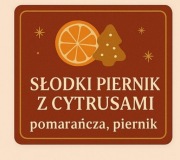 Świeczka sojowa "Słodki piernik z cytrusami"