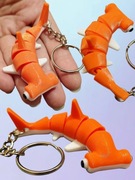 Brelok Breloczek do kluczy lub plecaka REKIN MŁOT DRUK 3D FLEXI