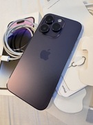 Apple iPhone 14 Pro 128GB deep purple w bdb stanie komplet