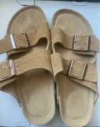 Klapki Ala zamsz 37 , nowe z butiku