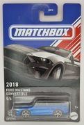 MATCHBOX 2018 FORD MUSTANG CONVERTIBLE