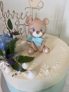 Figurka z masy cukrowej ozdoba tort miś