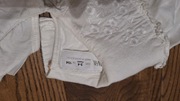 Biala bluzka z haftem zara 3-4 lata 104 cm