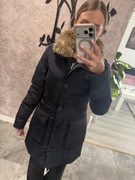 Zimowy płaszcz kurtka Tommy Hilfiger A granatowa