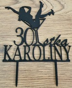 Nowy toper na tort wiek do personalizacji!