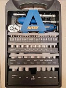 NITEO - zestaw 56 nasadek z grzechotką, klucze nasadowe 61 elementów