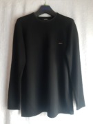 Męski czarny sweterek, 50 % bawełna, LCR, r.L/XL