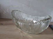 miska misa szklana szkło ozdoba PRL Tylko przedmiot