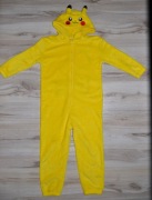 3^ pokemon pikachu strój przebranie piżama 5/6 Lat_ 110/116