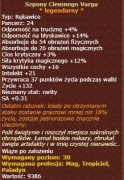 Margonem szpony ciemnego varga