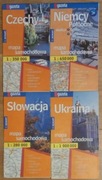 Mapa samochodowa Czechy, Niemcy Północne, Słowacja, Ukraina 2007 rok