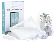 Apalus Magnetyczna moskitiera Siatka VP do drzwi 90x220 Biała