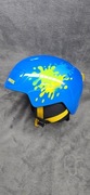 Kask narciarski UVEX HEYYA BLUE SPLASH rozmiar 51-55cm