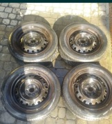 Felgi stalowe 15 4x100 Yaris II Corolla + opony