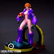 Figurka druk 3D żywica " Lilith Vegapunk - F910 " - 120 mm
