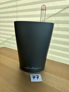 Doniczka Lechuza mini deltini antracytowa