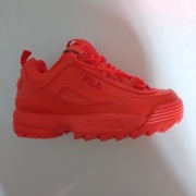 Buty damskie Fila sneakersy pomarańczowe 