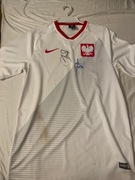 T-Shirt noszony i podpisany przez Roberta Lewandowskiego 