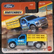 Matchbox Ford F-350 Stake Bed Truck Nowy autko Mattel