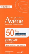 AVENE SUN ULTRAFLUID SKÓRA WRAŻLIWA 50+ SPF 50 ml