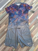 Nike koszulka t-shirt unikalna plus spodenki set Size M Del Potro Alcaraz 