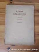 k. czerny - wybór etiud z op. 139, 599, 636 na fortepian - zeszyt I (pwm)