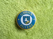 GMINA ZGIERZ HERB ODZNAKA 