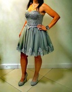 Sukienka + Gratis, koktajlowa,imprezowa,ślubna (buty) 