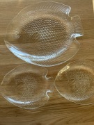 Zestaw obiadowy arcoroc Francja półmisek i 14 talerzy vintage