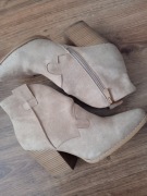 botki beżowe rozm 41