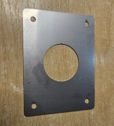 Nierdzewna nakładka stalowa na wlot budki legowej