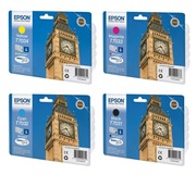 Tusze EPSON T7031 T7032 T7033 T7034 WorkForce Pro