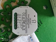 Przekaźnik dopuszkowy podwójny Wi-Fi+RF Moes MS-104-b