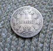 Niemcy 1 Marka 1875r - A - SREBRO