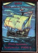 Model kartonowy - Karawela "Pinta"