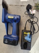 Nożyce akumulatorowe do żywopłotu i trawy CRAFT 18V