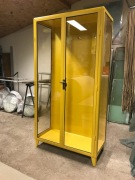 Szafa LOFT szklana metalowa medyczna szafka lekarska witryna industrialna