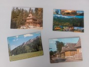 Zakopane, Chochołów, Nosal - 4 pocztówki