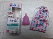 Kubeczek menstruacyjny facelle rozmiar s stan idealny 
