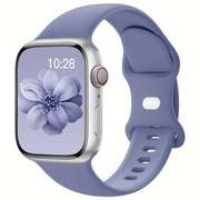 Pasek magnetyczny do iWatch 38mm 40mm 41mm Lawendowy miękki i wodoodporny